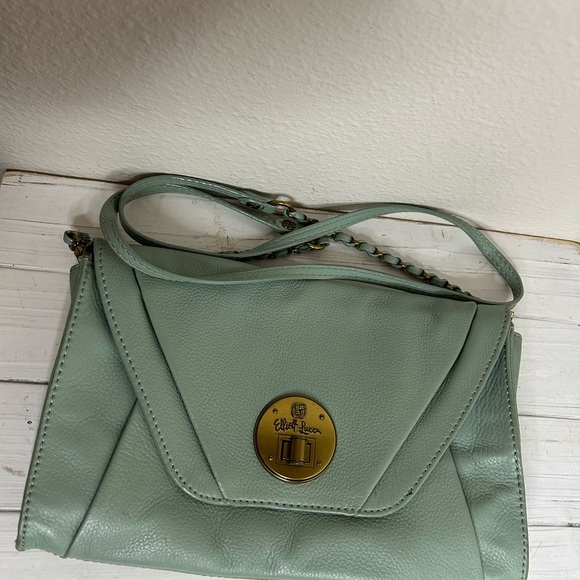 Elliott Lucca Vintage Crossbody Bag with Gold Accents - Picture 1 of 8